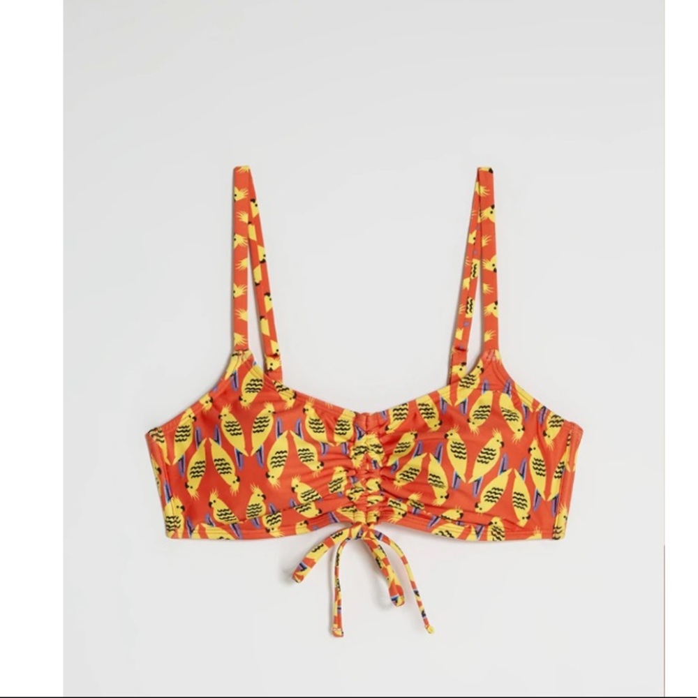 ModCloth NWOT The‎ Carmen Bikini Top - Retro Bird